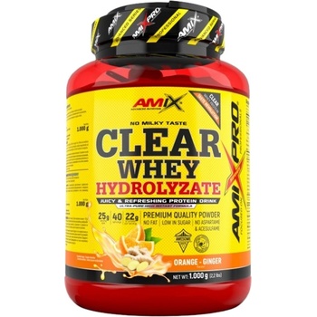 Amix Nutrition AmixPro® Clear Whey Hydrolyzate [1000 грама] Портокал и джинджифил