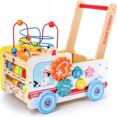 EcoToys drevené Hasičský zbor kocky