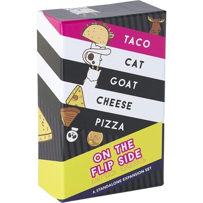 Blue Orange Taco Cat Goat Cheese Pizza: On the Flip Side