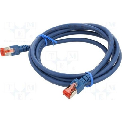 Helu 803001 Patch S/FTP Cat 6 RJ45 vidlice z obou stran lanko Cu 2m