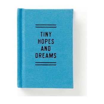 Abrams & Chronicle Books Tiny Hopes And Dreams Tiny Diary | Brass Monkey, Brass