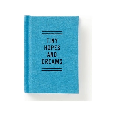 Abrams & Chronicle Books Tiny Hopes And Dreams Tiny Diary | Brass Monkey, Brass