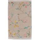 PIP Studio Ručník PIP Les Fleurs khaki 30 x 50 cm