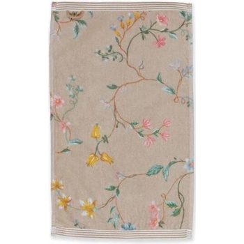 PIP Studio Ručník PIP Les Fleurs khaki 30 x 50 cm