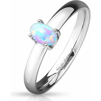 Glory Prsteň s opálovým kamienkom Lily strieborný R M5055