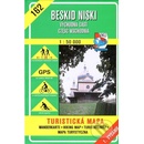 Mapy a průvodci Beskid Niski Východná časť 1:50 000 162 Turistická mapa