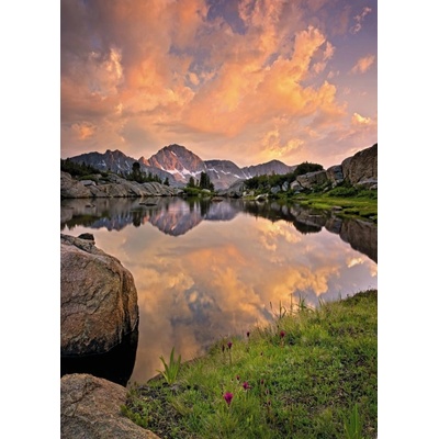 Komar 4-734 Fototapeta horské jezero rozměr 184 cm x 254 cm