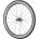 MAVIC MAVIC, , COSMIC PRO CARBON BLACK 25, w/TIRE: Yksion Pro PowerLink 25; REAR (WH1762)
