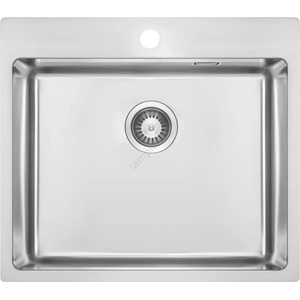 Deante ZPO_010B - Кухненска мивка OLFATO 50, 5x55 см матов стомана (DN0021) Мивка за вграждане