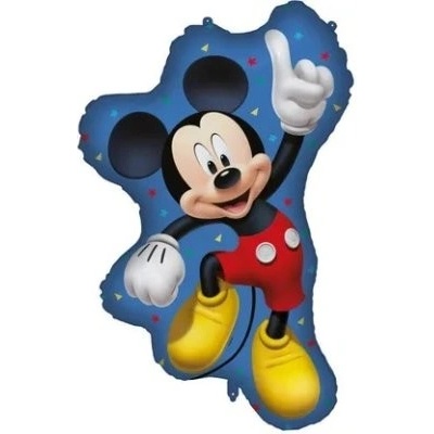 Procos s.a. Fóliový balonek Mickey Mouse tvar Mickey, 97 x 60 cm