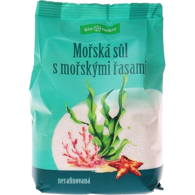 BioNebio mořská sůl s mořskými řasami 300 g – Zboží Dáma