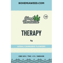 Weed Revolution Therapy Indoor CBD 20% THC 1% 5 g