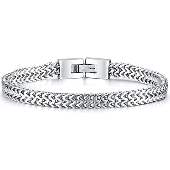 Daniel Dawson Pánský ocelový náramek Raphael - chirurgická ocel NR1070-BR-642SA/21 Stříbrná 21 cm