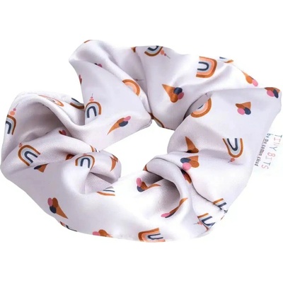 THE COTTON CLOUD GUMIČKA DO VLASŮ COTTON CLOUD SCRUNCHIE Rainbow