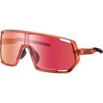 Shimano Очила за колоездене Shimano Technium Road S2 Cycling glasses - Orange Sapphire / Red - размер One Size (205-6949-0111)