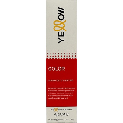 Alfaparf Yellow Color Coloring Cream barva na vlasy 7.35 Medium Golden Mahogany Blonde 100 ml
