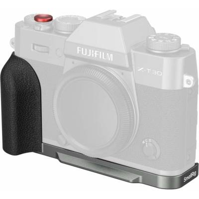 SmallRig 5665 L-Shaped Mount Plate w Silicone Handle for FUJIFILM X-T30 / T30 II / T30 III Charcoal – Zboží Živě