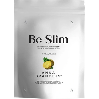 Be Slim ANNA BRANDEJS Ananás doplnok stravy podporujúci diétny a pohybový režim 240g