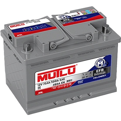 MUTLU Full Energy 75Ah right+