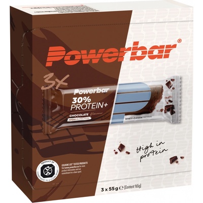 POWERBAR TYČINKY PROTEIN PLUS 3 × 55 g