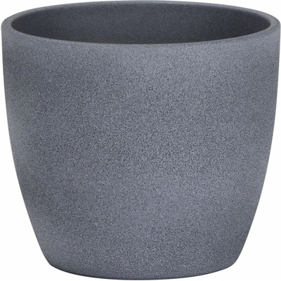 Scheurich květináč 920 Dark Stone 28 cm antracitový