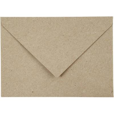 Creativ Company 11,5 × 16 cm obálky 50 ks (120 g/m2) kraft