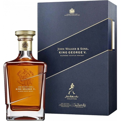 Johnnie Walker Blue King George V. 43% 0,7 l (kazeta)
