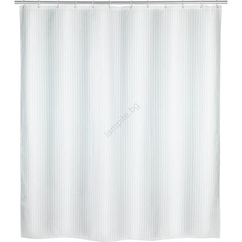 WENKO 23062100 - Завеса за душ PALAIS 180x200 cm бяла (WE0376)