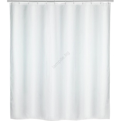 WENKO 23062100 - Завеса за душ PALAIS 180x200 cm бяла (WE0376)
