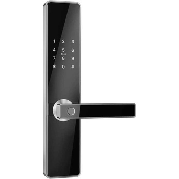 TTLock ТТLock електронна смарт брава с RFID чипове ( карти) , ПИН код , пръстов отпечатък за офиси, домове и AIRBNB имоти -ASD G11B (CNL008)