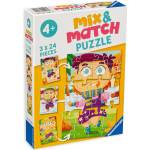 Ravensburger Пъзел Ravensburger от 3 x 24 части - Цветни дрехи (05196) - baby