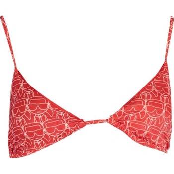 KARL LAGERFELD Дамски бански karl lagerfeld, XS, Червен (KL22WTP13_ROSSO_RED)