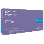 Mercator Medical Нитрилни ръкавици Mercator Nitrylex без талк в лилав цвят в онлайн магазин www. vvmstore. com (103299)