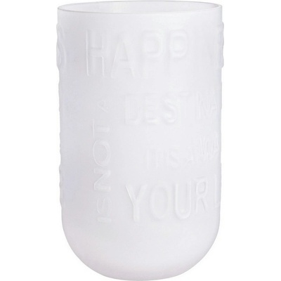 Bizzotto Ваза Home, 25 см, светлосиво мат (0206636)