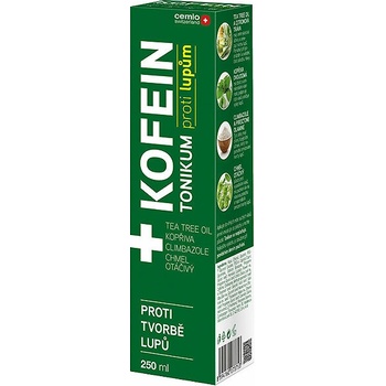 Cemio kofeínový šampón proti lupinám 250 ml