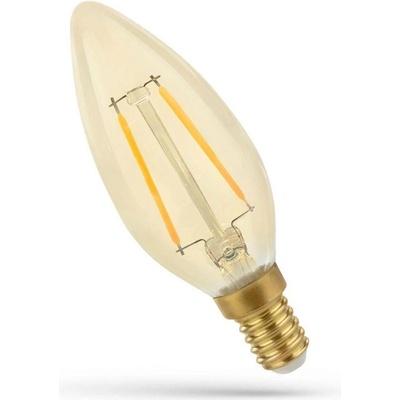 Rea Teplá LED žiarovka E-27 230V 2W Edison 14077