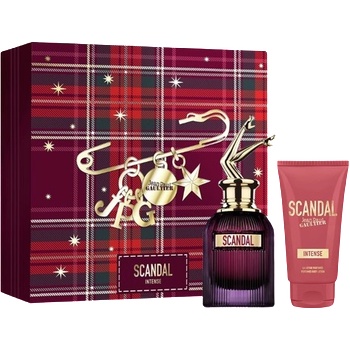 Jean Paul Gaultier Scandal Intense Подаръчен комплект за жени Размер EDP 50 ml + 75 ml лосион за тяло