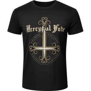 Low frequency мъжка тениска Mercyful fate - Cross - LOW FREQUENCY - MFA001TS