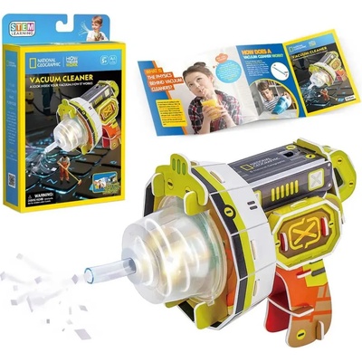 CubicFun CubicFun 3D пъзел National Geographic STEM Прахосмукачка