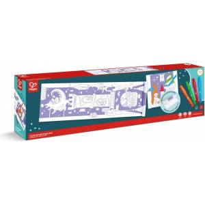 Hape Творчески комплект, Hape, Хартиена ролка за оцветяване, Фантастичен замък