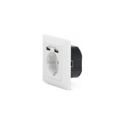 ASSMANN Socket with 2 USB ports power adapter