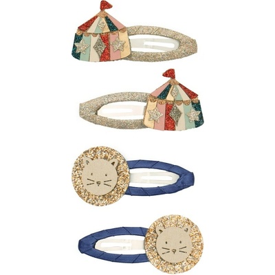 MIMI & LULA Sponky do vlasov Circus Lion set 4 ks