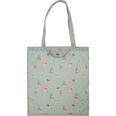 Skládací nákupní taška Wrendale Designs "Garden Friends" - Zahradní zvířátka