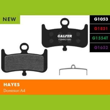 GALFER Спирачни накладки galfer bike fd549g1652 e-bike (за hayes и magura)