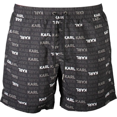KARL LAGERFELD Мъжки бански karl lagerfeld, s, Черен (kl21mbm06_nero_black)