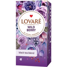 Lovaré Wild Berry čierny čaj 24 vreciek