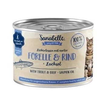 Bosch Sanabelle Wet Food with Trout & Beef 195 g