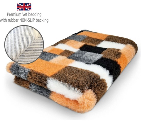 DRYBED Premium Vet Bed Patchwork