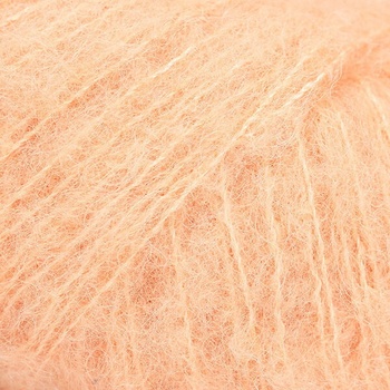 DROPS Design Brushed Alpaca Silk Uni Colour 37 Sweet Apricot Плетива прежда (109837)