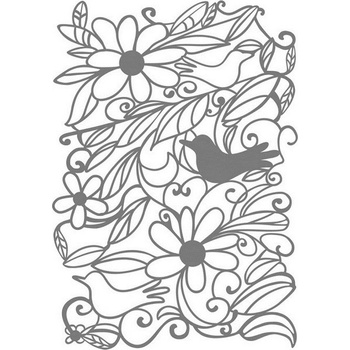 Marabu Šablóna Kvitnúca záhrada, A4